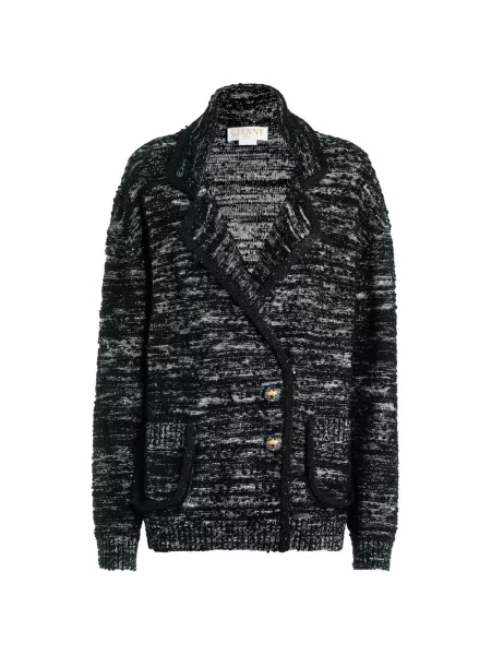 Cardigan Genny tricotate negru