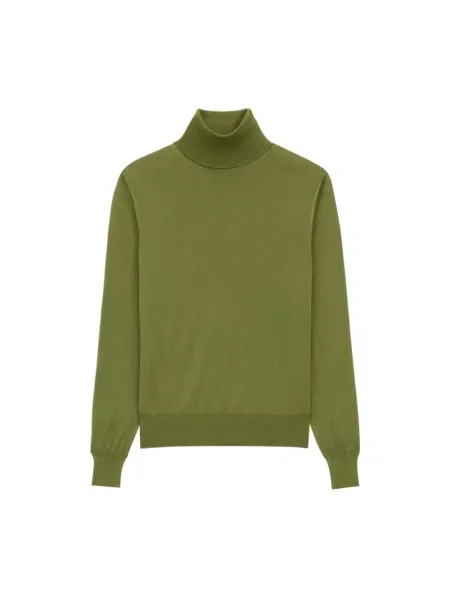 Golf golf Saint Laurent z kaszmiru zielony