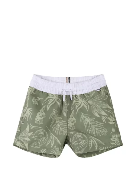 Kąpielówki dziecięce Bosswear zielone