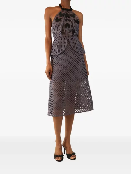Rochie Self-portrait gri