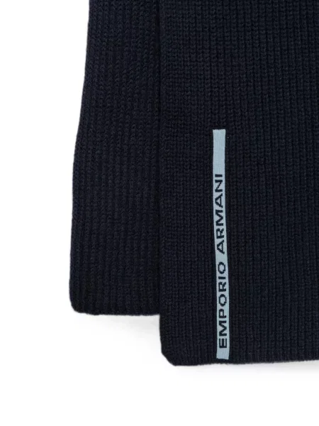 Dětské čepice Emporio Armani modrý