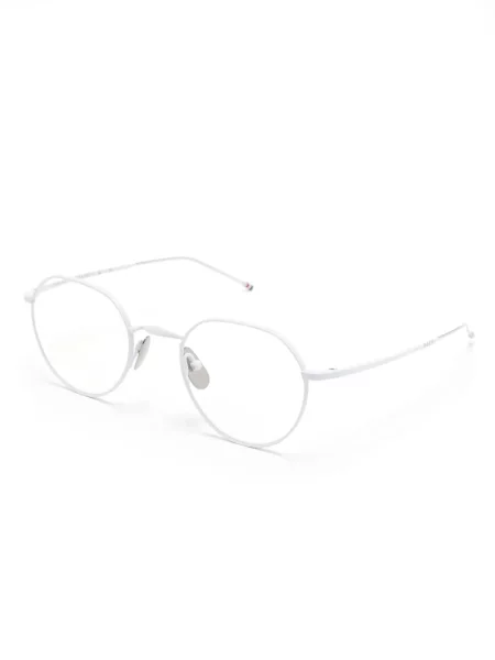 Saulės akiniai Thom Browne Eyewear balta