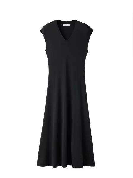 MANGO Rochie tricotat CANELONS' negru