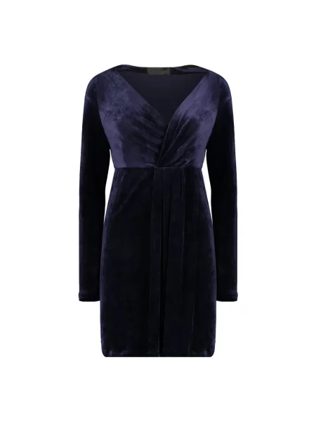 Sukienka Alberta Ferretti niebieska