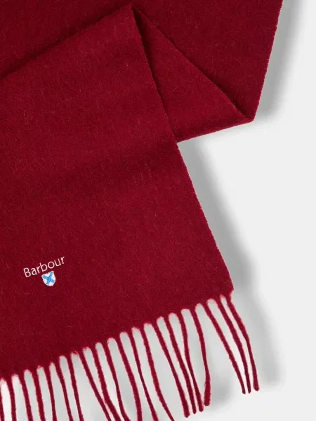 Barbour sál gyapjú piros