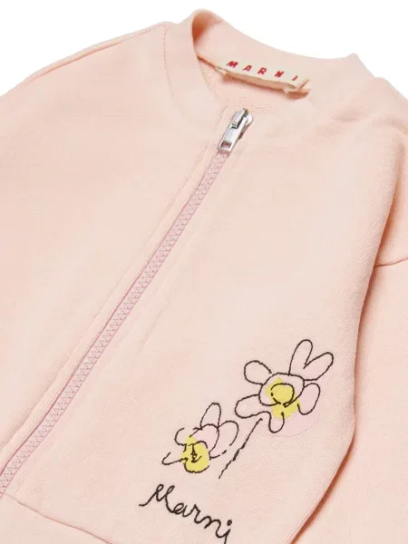 Bluza rozpinana dziecięca Marni różowa