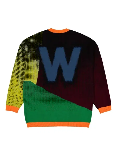 Пуловер Walter Van Beirendonck зелено