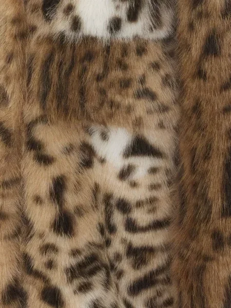 Palton Sword cu imagine cu model leopard maro
