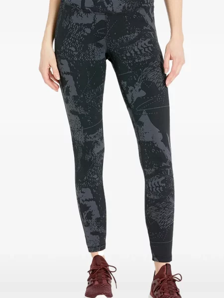 Leggings Reebok din jacard negru