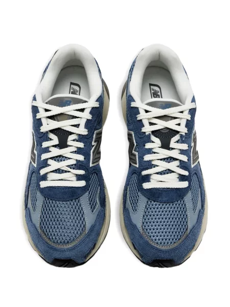 Sneakerși New Balance 530 cu șireturi din dantelă alb