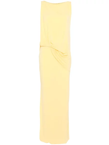 Rochie Jacquemus de costum galben