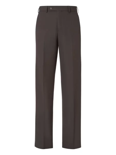 Pantaloni Fendi maro