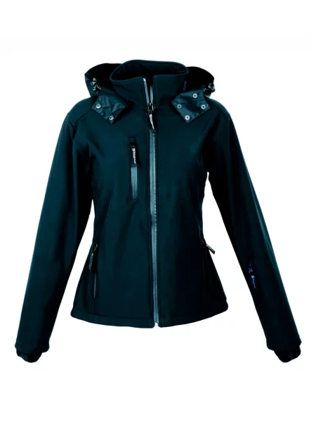 Schwarzwolf BREVA Демісезонна куртка Поліестер/еластан чорний