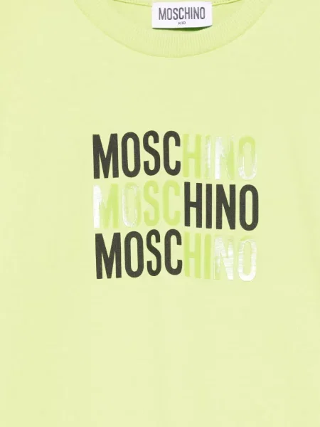 Koszulka dziecięca Moschino zielona