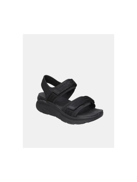 Dámske sandále SKECHERS D'Lux Walker Adored Days black čierna