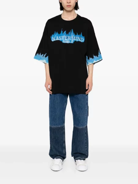 Tricou Mastermind World cu imagine negru