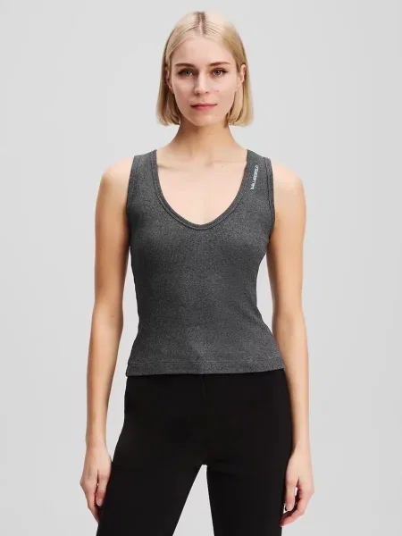 Karl Lagerfeld tricou gri