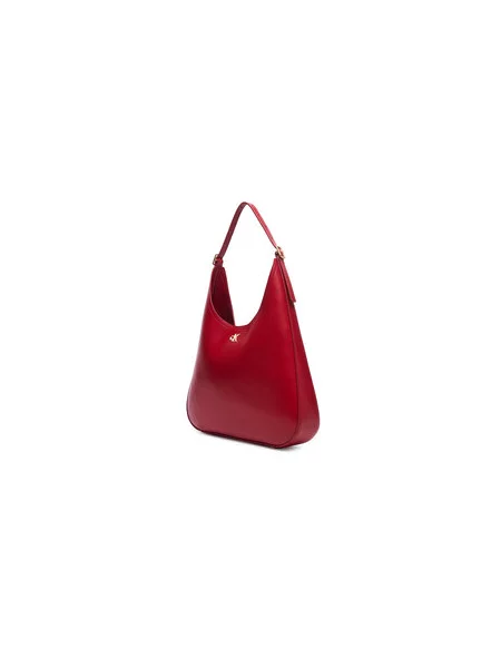 Calvin Klein Ročna torba Ck Medium Shoulder Bag rdeča