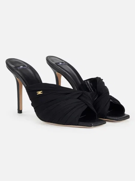 Мюли Elisabetta Franchi черные