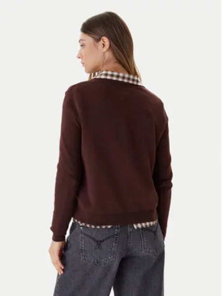 Tommy Jeans Džemper Essential smeđa