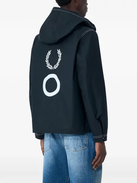 Hanorac cu glugă Fred Perry negru