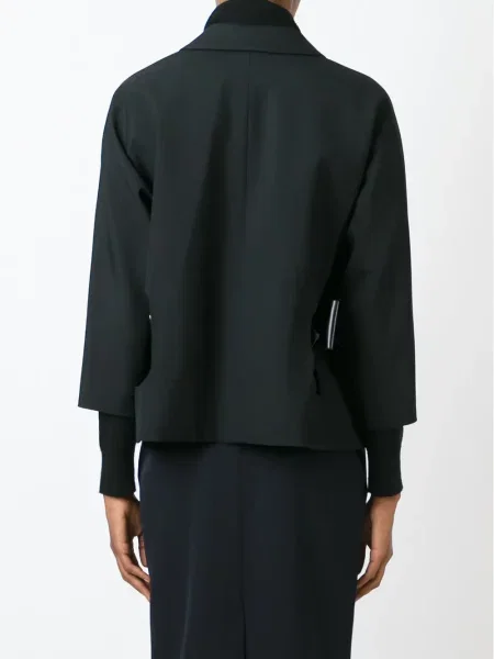 Geacă Comme Des Garçons cu funde negru