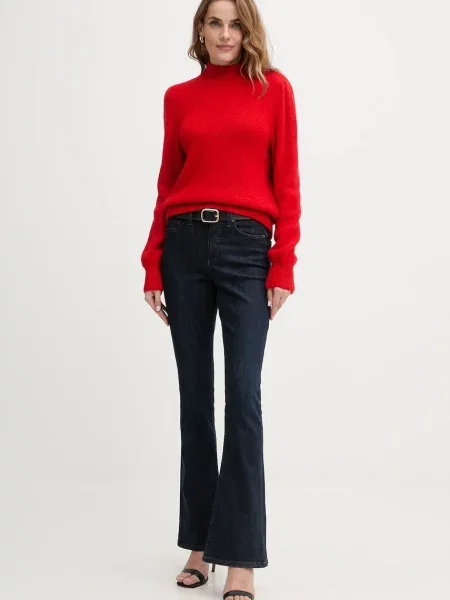 Светр із додаванням вовни Morgan гольф MLEONAR червоний