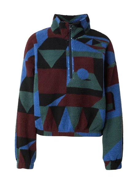 Iriedaily Pulover Arkta albastru regal / maro / verde stuf negru