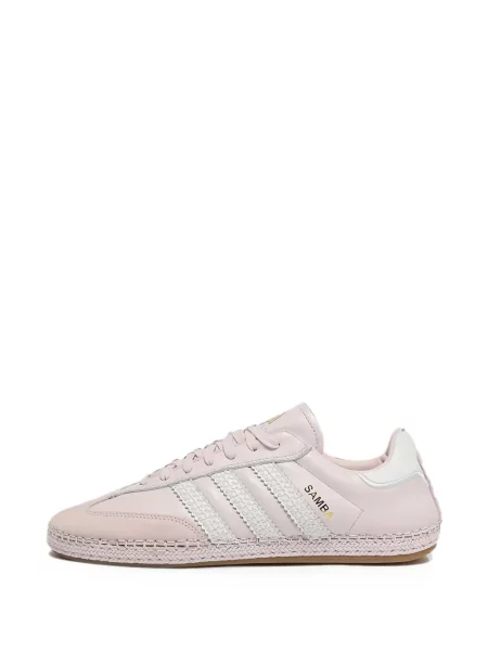 Sneakerși Adidas Samba cu model leopard roz