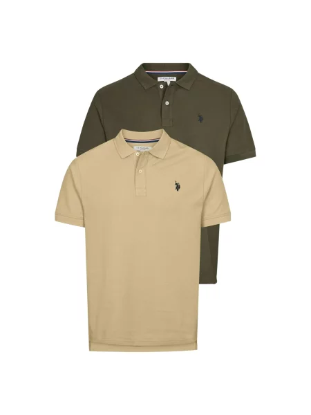 U.S. POLO ASSN. Cămașă UMAlfred' bej