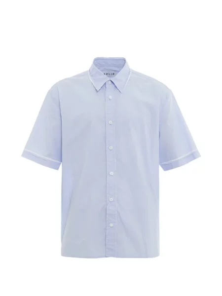 Scurt cămașă Solid Homme albastru