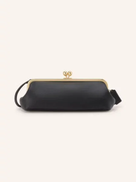 Coach Kopertówka Kisslock Frame 30 schwarz czarna