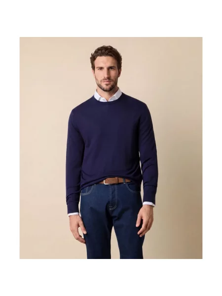 Sweter Brooks Brothers z kaszmiru niebieski