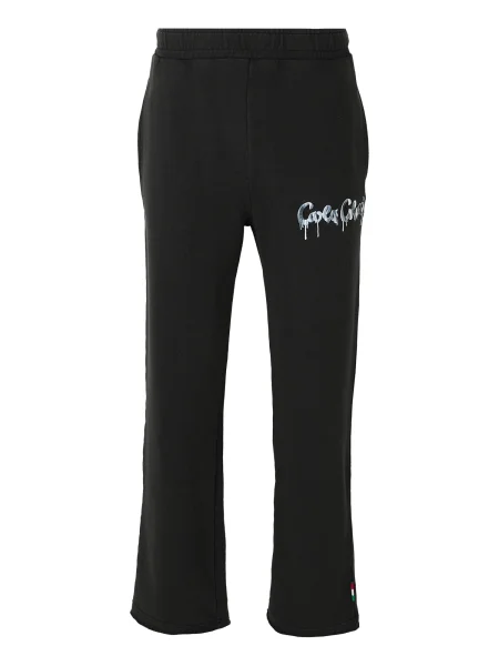 Carlo Colucci Hlače Epifani svetlo modra / črna bela