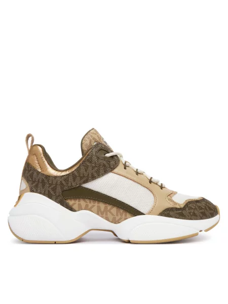 Sneakersy MICHAEL Michael Kors Bowie hnědá