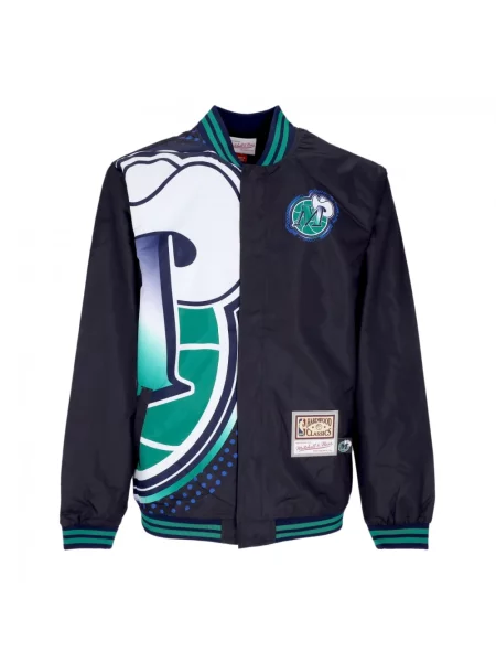 Kurtka bomber Mitchell & Ness czarny