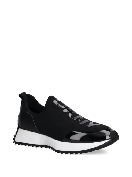 Sneakerși Dkny cu autograf negru