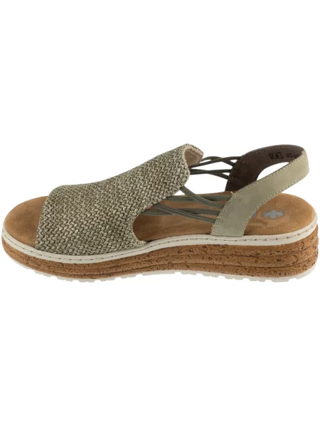 Rieker Sandale pastel verde