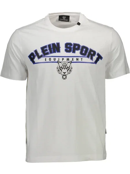 Tricou Plein Sport scurt alb
