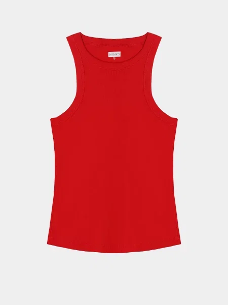 Майка Braska бавовна/еластан червоний