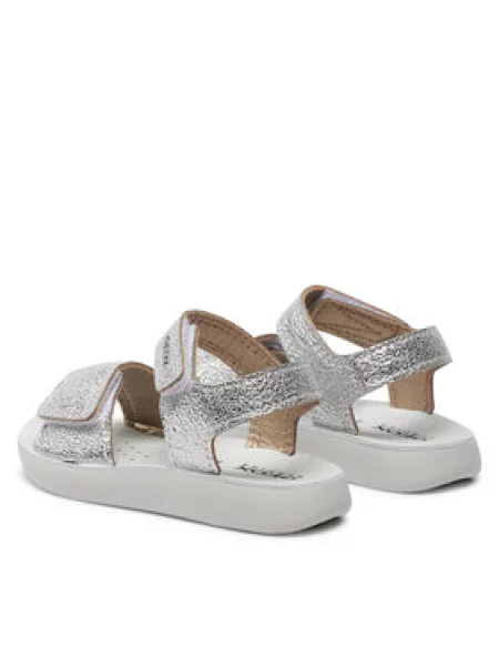 Sandali Geox B Sandal Lightfloppy Srebrna