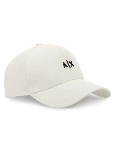 Čiapka Armani Exchange biela
