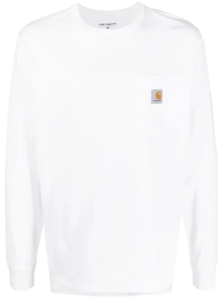 Tricou Carhartt Wip cu autograf alb