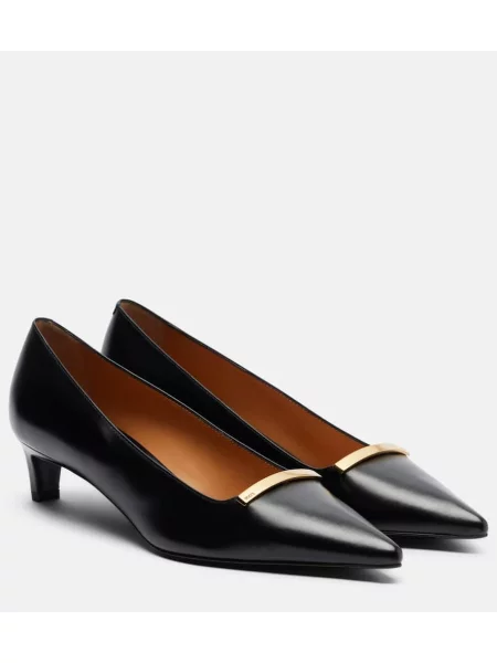 Pantofi cu toc Tod's din piele negru