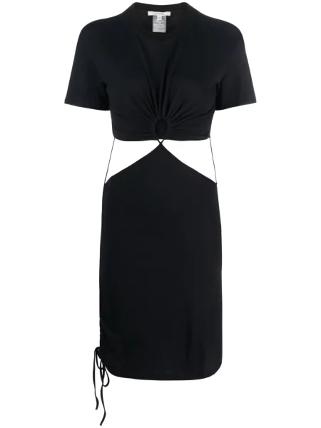 Rochie tip cămașă Nensi Dojaka de costum negru