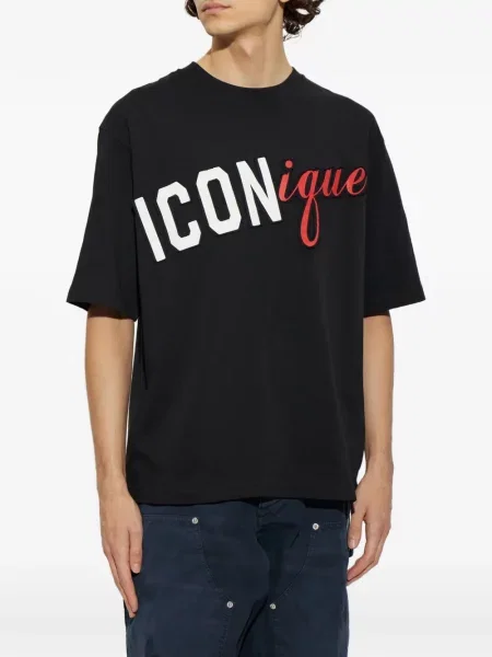 Tricou Dsquared2 cu imagine negru