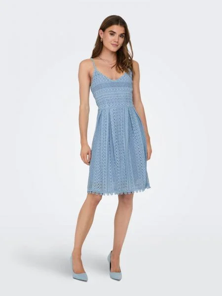 ONLY Rochie albastru denim