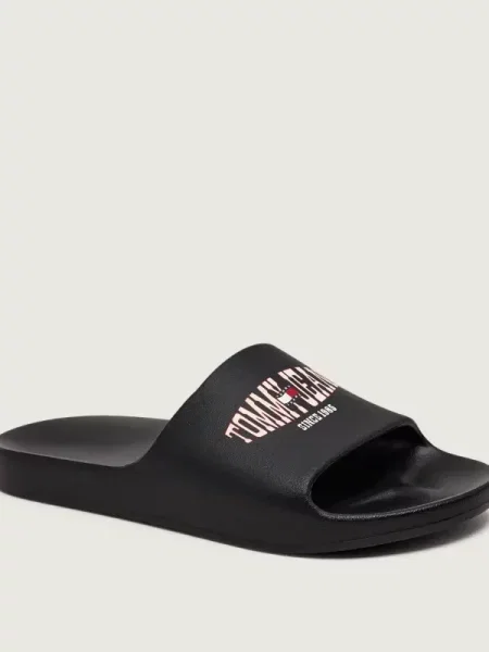 Tommy Jeans Șlapi INJECTED negru