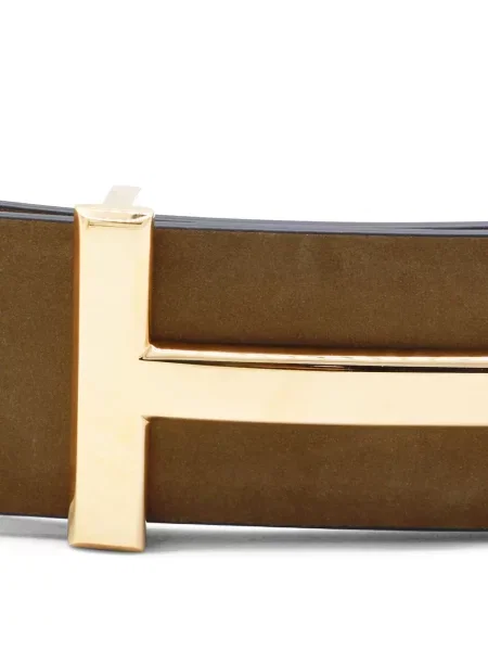 Curea Tom Ford din piele maro