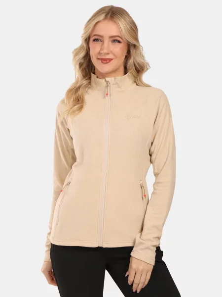 Bluza polarowa Kilpi GLAMER-W beżowa